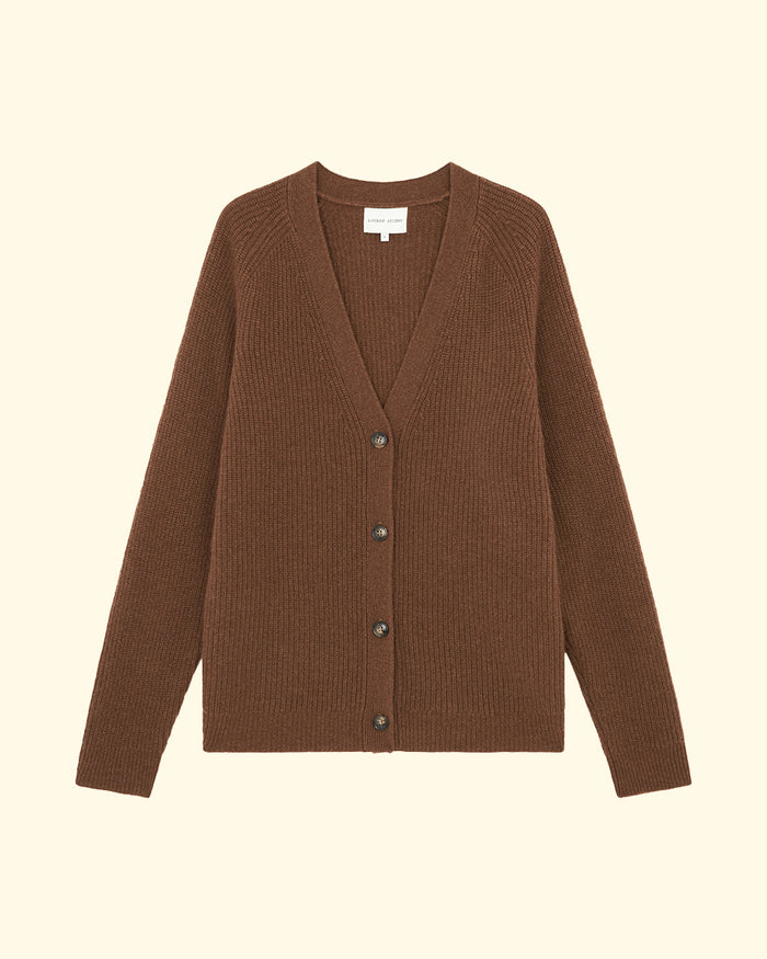 Leka Cardigan | Mocha