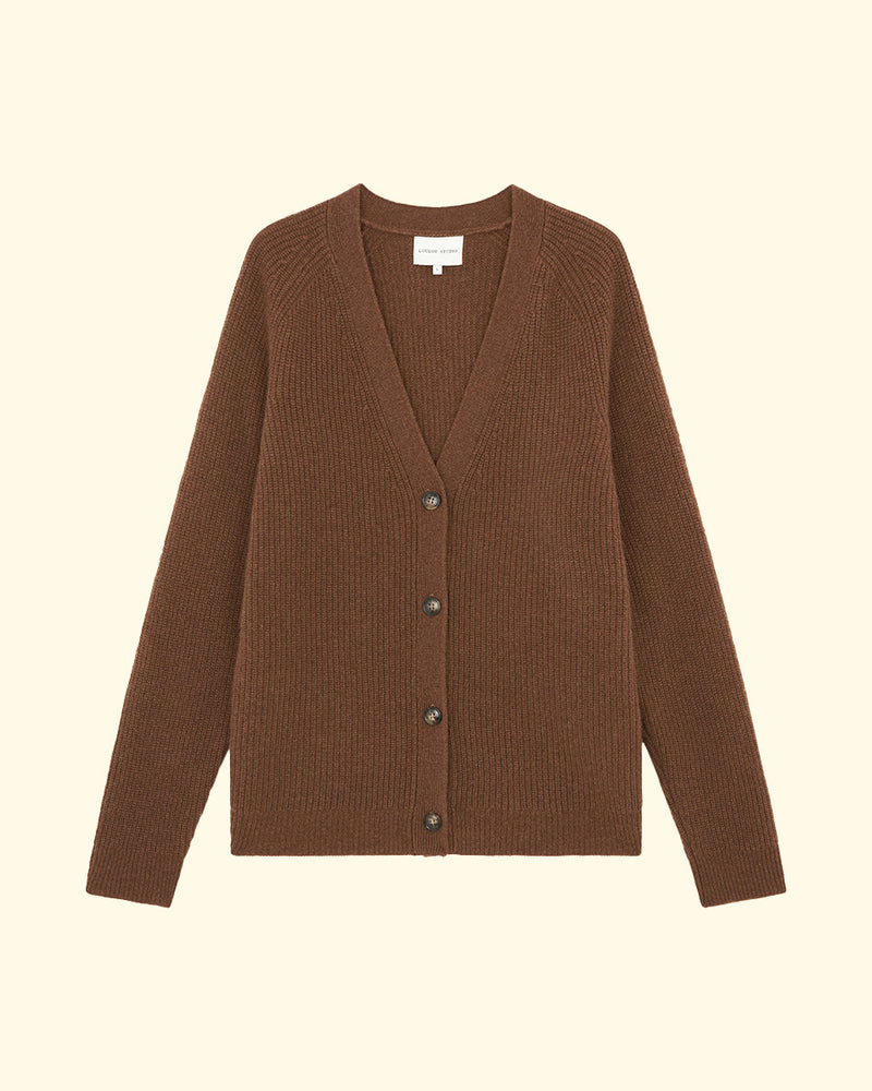 Leka Cardigan | Mocha