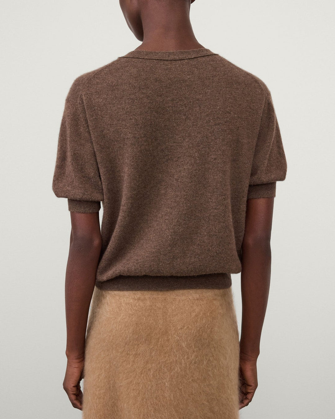 Genevra T-Shirt | Dark Truffle