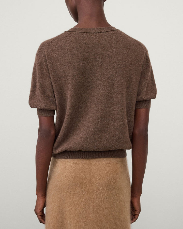 Genevra T-Shirt | Dark Truffle