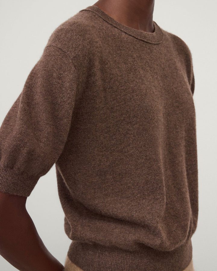Genevra T-Shirt | Dark Truffle
