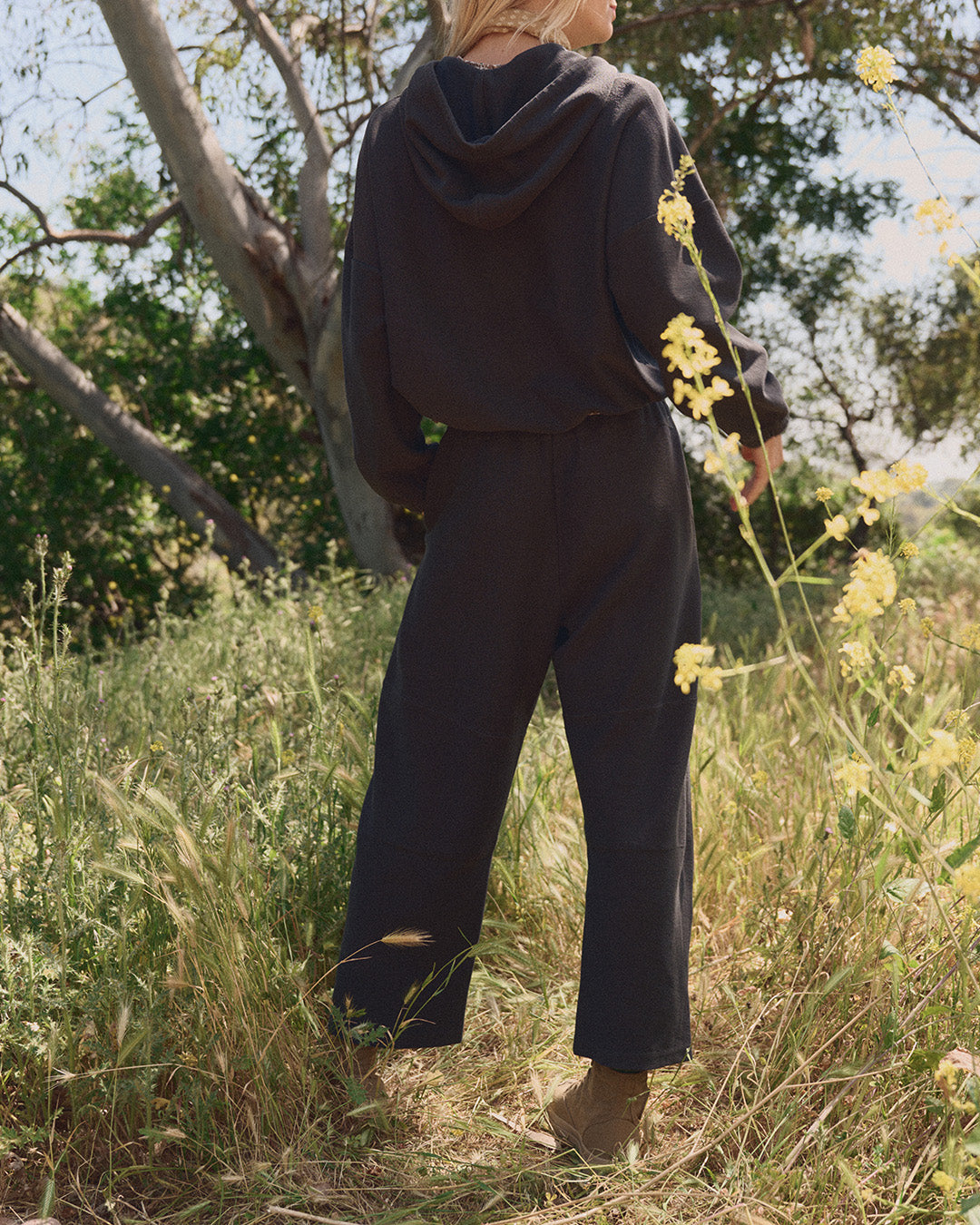 The Roam Sweatpants | Washed Black