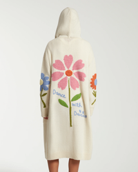 Embroidered Floral Long Cardigan | Multi