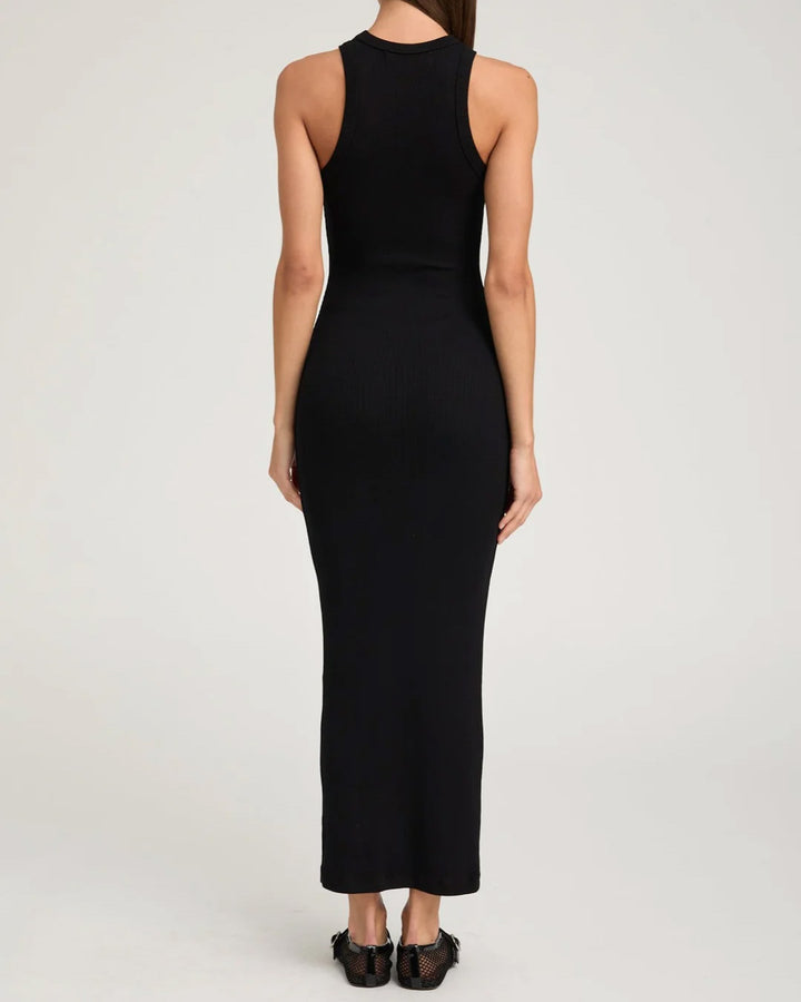 Racer Maxi Dress | Black