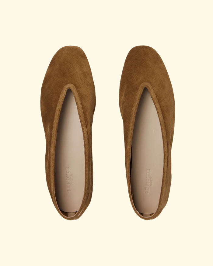 Luna Slippers Suede | Taupe