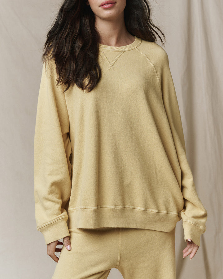 The Slouch Sweatshirt | Butter Yellow