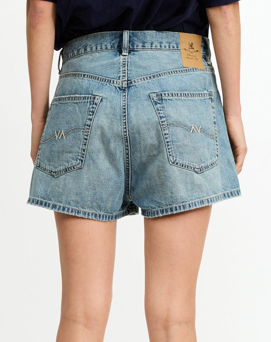 Claire Cargo Short | Holton Indigo