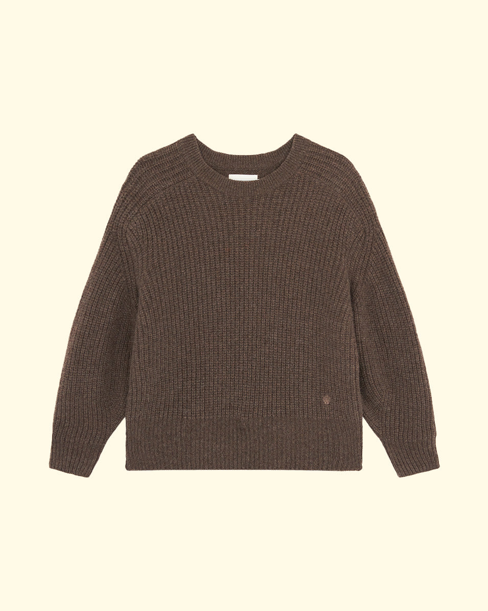 Marcela Sweater | Choco Melange