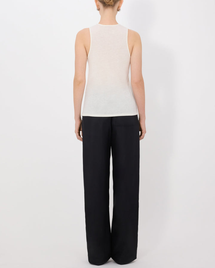 Albia Tank Top | Ivory