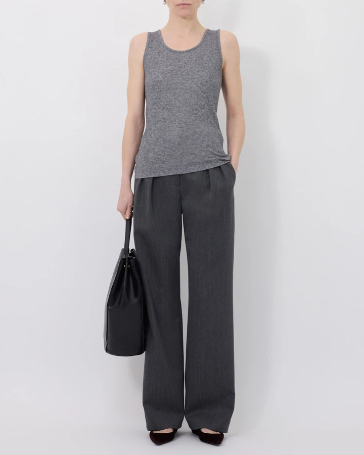 Alicudi Tank Top | Grey Melange