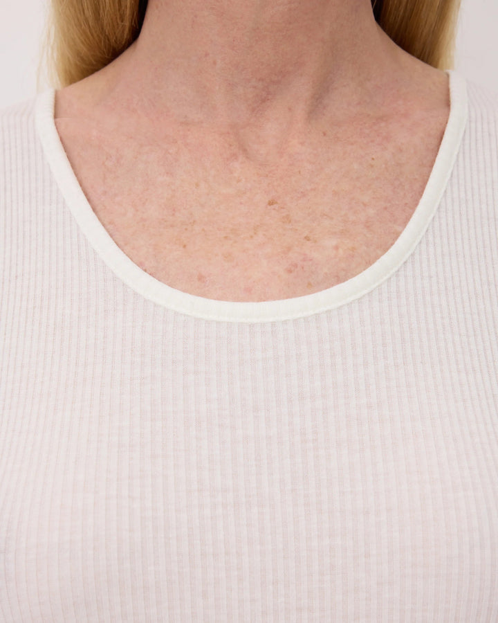 Alicudi Tank Top | Ivory