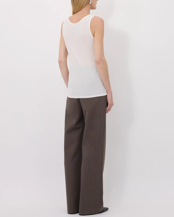 Alicudi Tank Top | Ivory