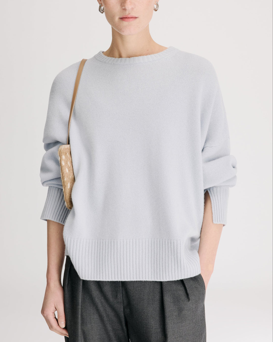 Anton Crewneck Sweater | Light Blue