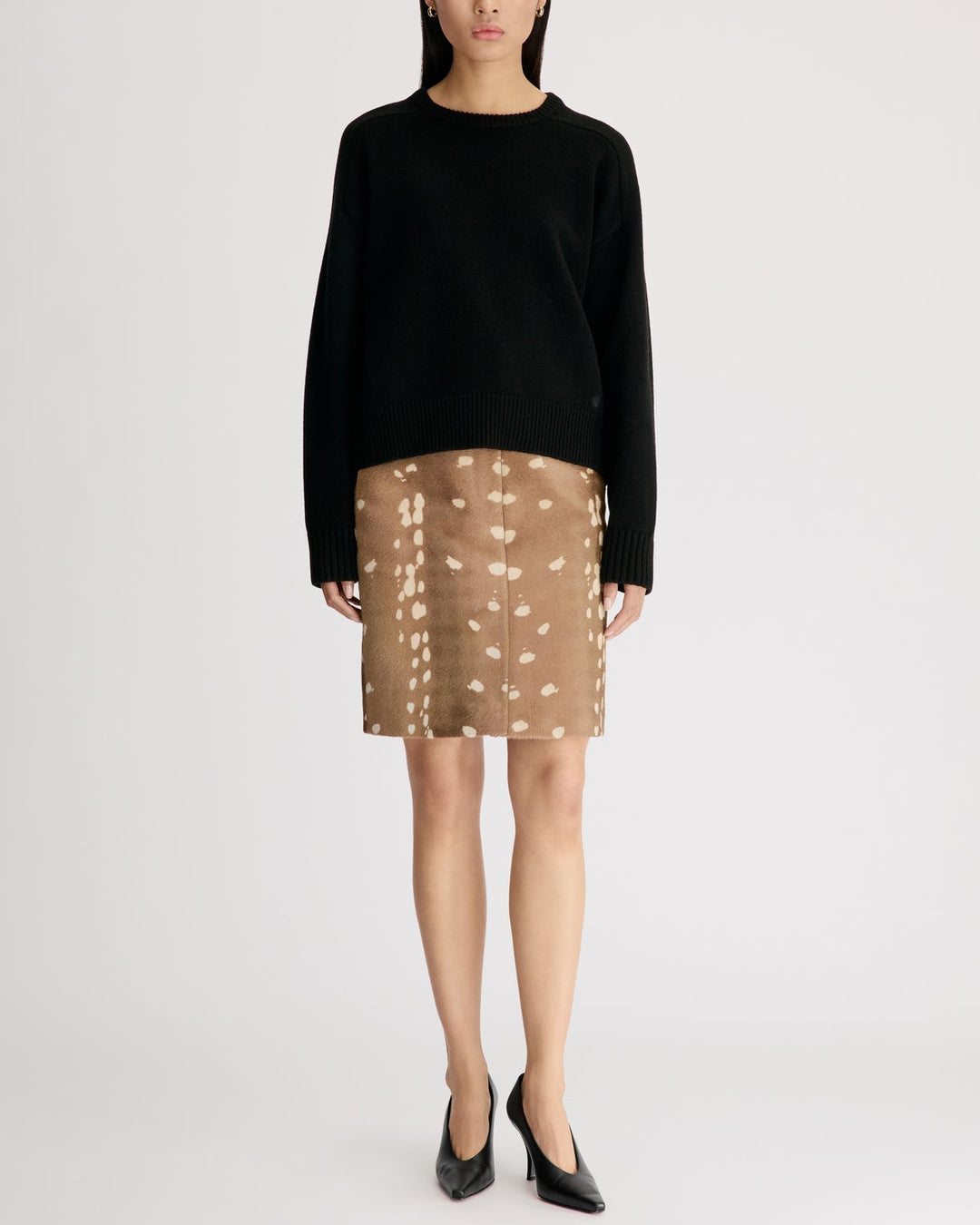 Breha Sweater W Piping | Black