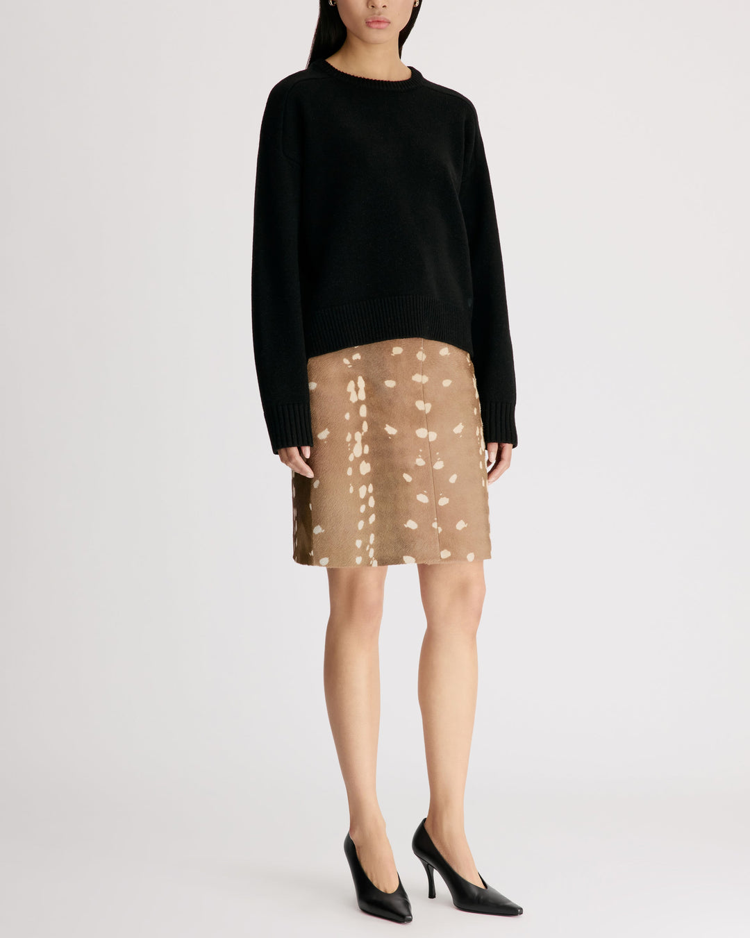 Breha Sweater W Piping | Black