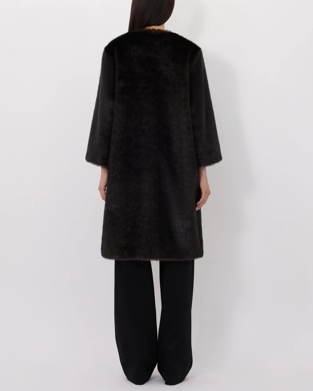 Moore Long Coat | Grizzly