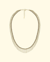 N 550 Necklace | Gold Grey