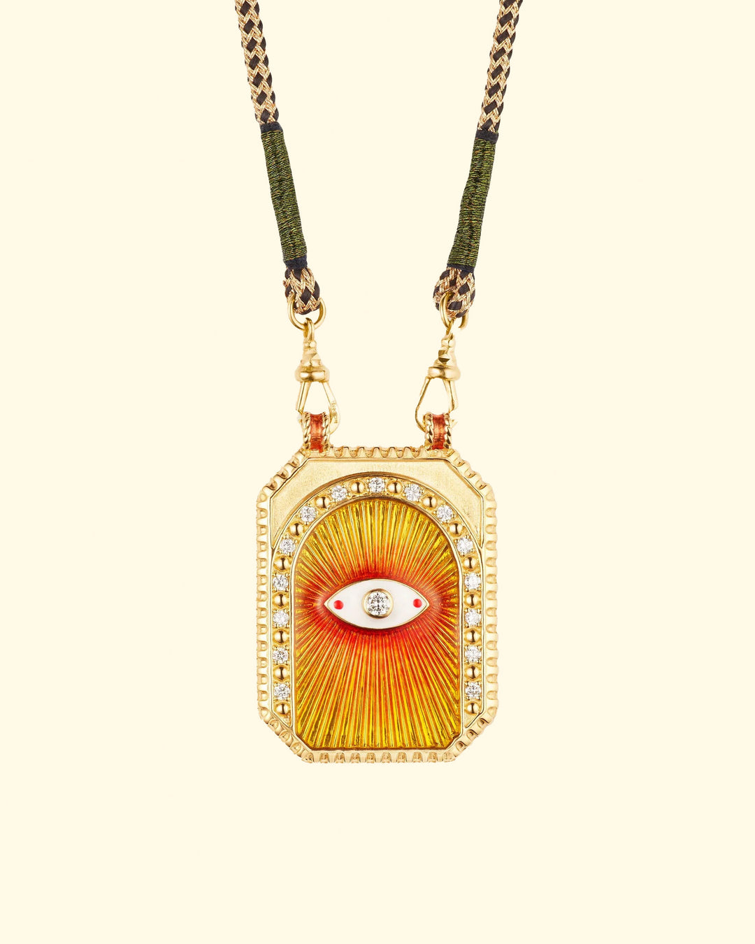Orange Eye Protect Scapular
