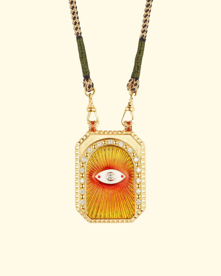 Orange Eye Protect Scapular