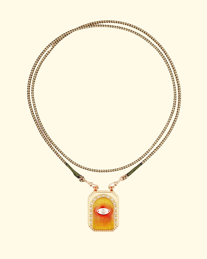 Orange Eye Protect Scapular