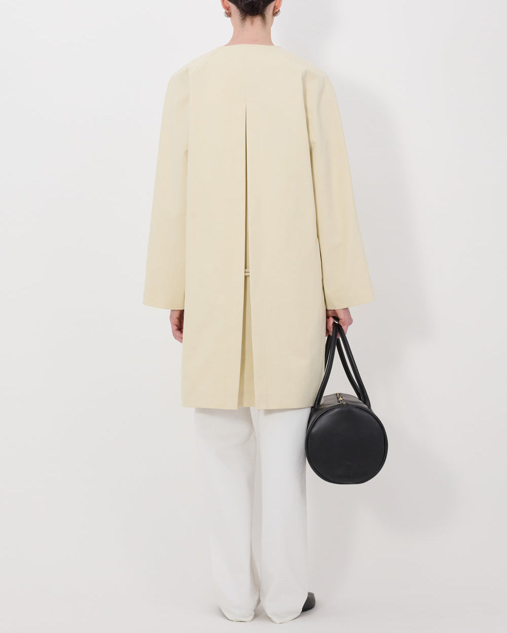 Merill Straight Coat | Beige