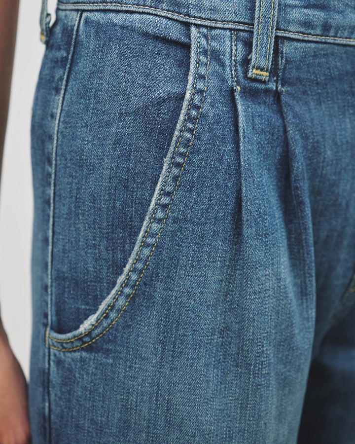 Flora Trouser Jean | Classic Wash