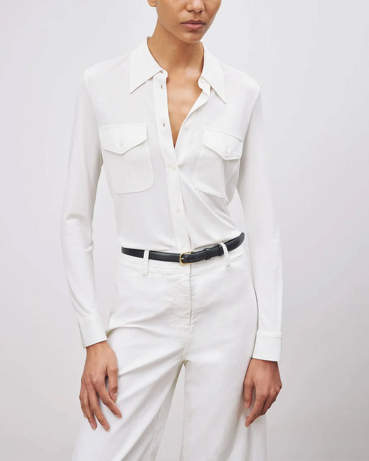 Aveline Shirt | Ivory