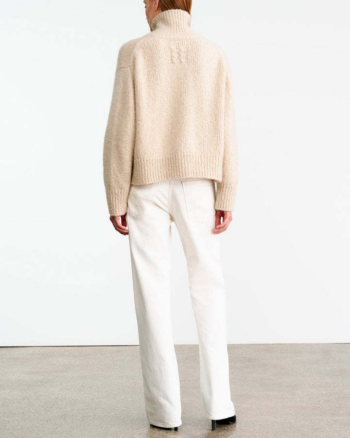 Tabitha Sweater | Beige Melange