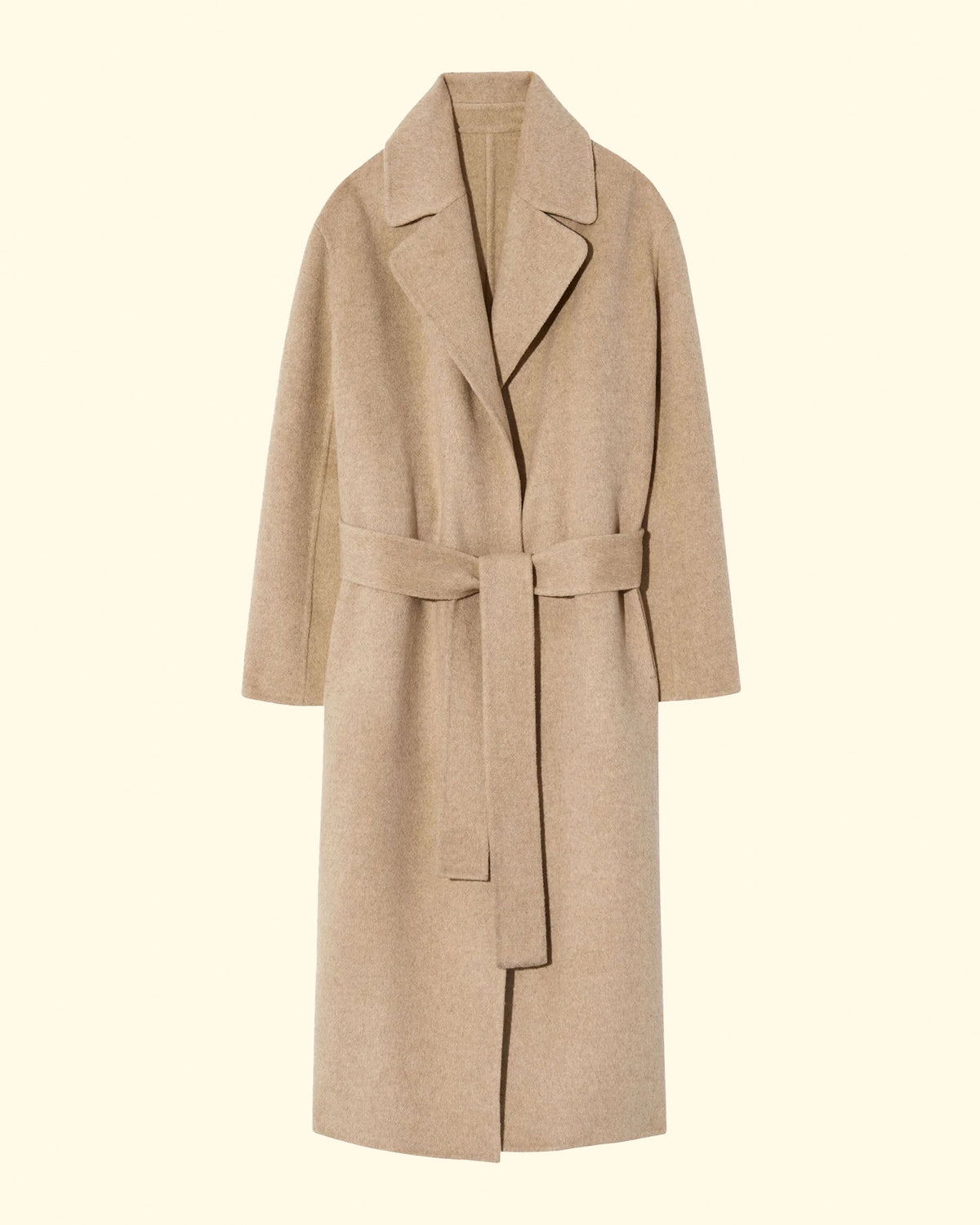 Jarel Wrap Coat | Hazelnut