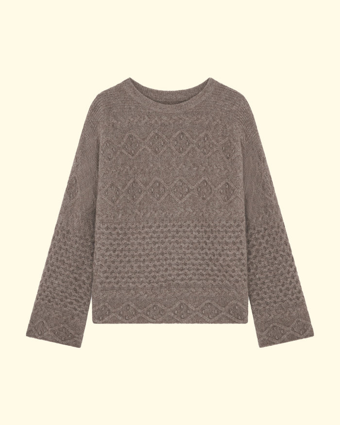 Omaha Sweater | Ashes Melange