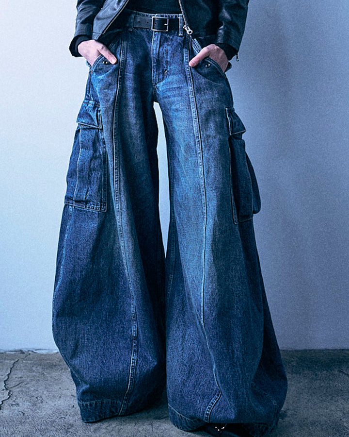 Siouxsie Field Cargo Jean | Dawson Blue