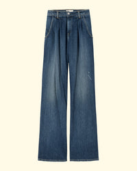 Flora Trouser Jean | Classic Wash