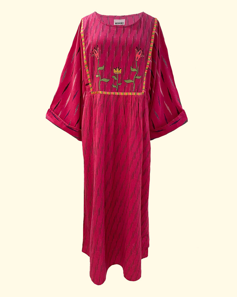 Deva Silk Dress | Pink