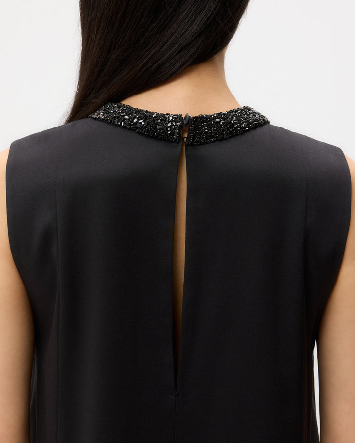 Capitol w/ Crystal Collar | Black