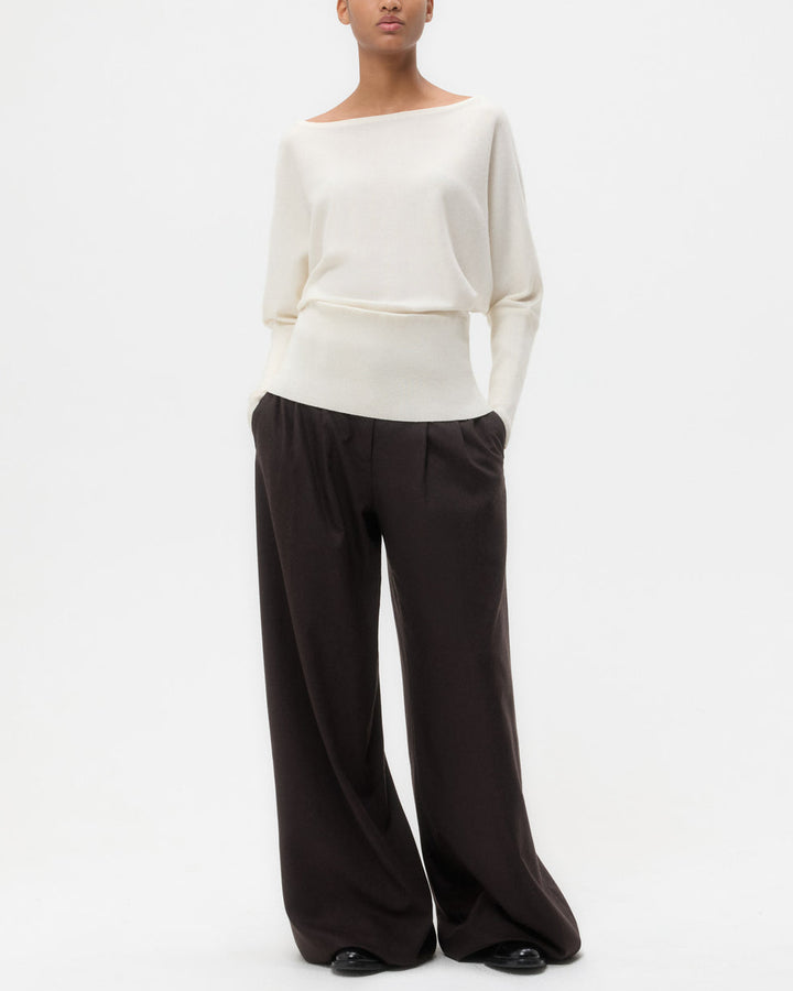 Off The Shoulder Knit | Ivory