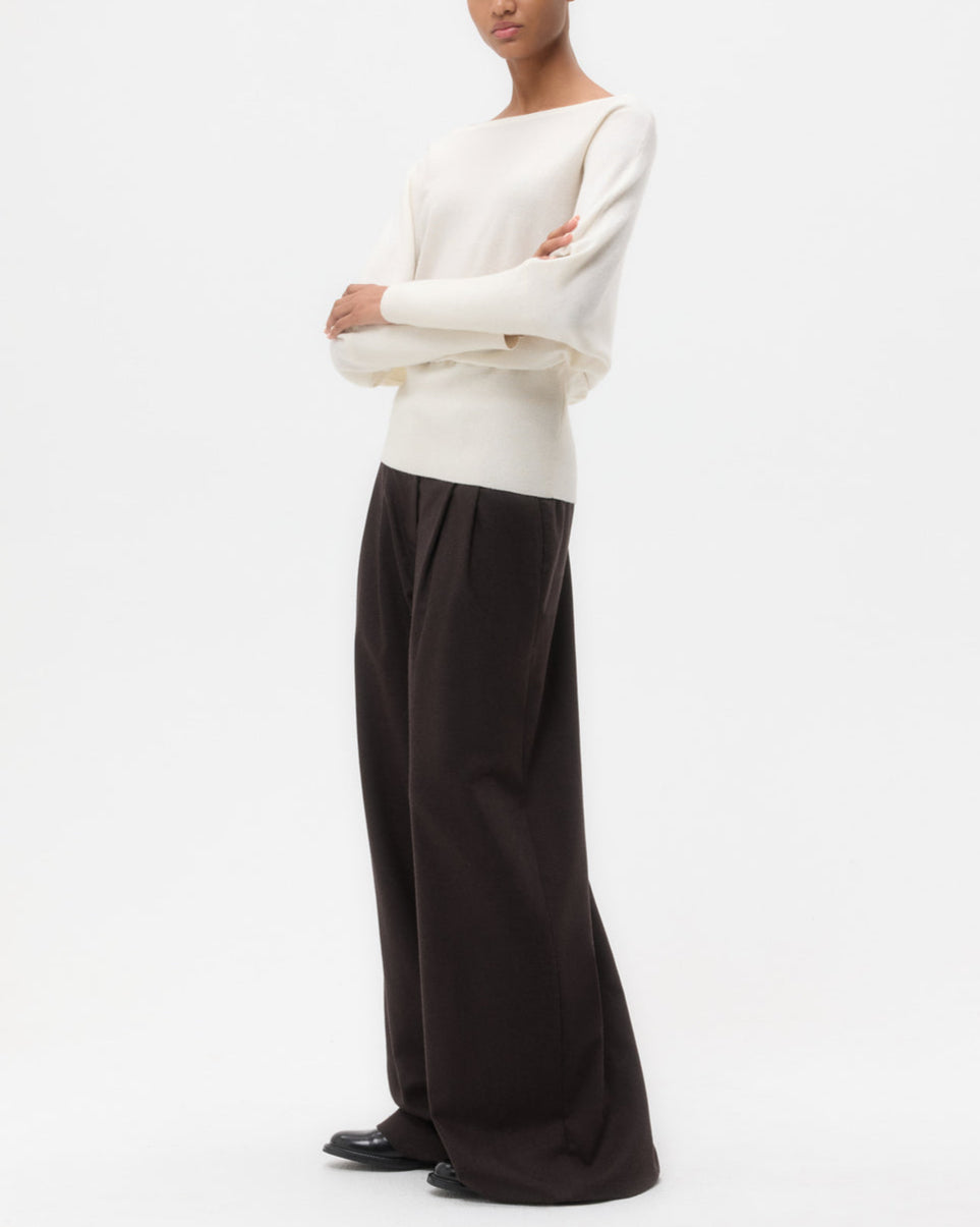 Off The Shoulder Knit | Ivory