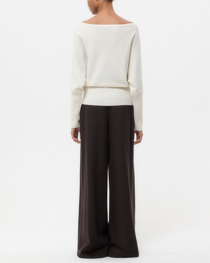 Off The Shoulder Knit | Ivory