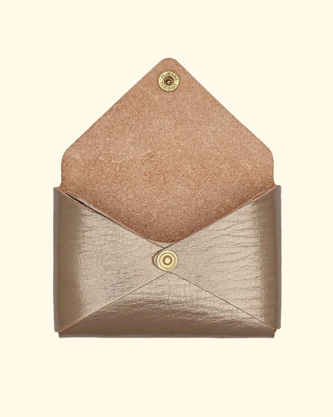 Sovana Card Case | Metallic Bronze