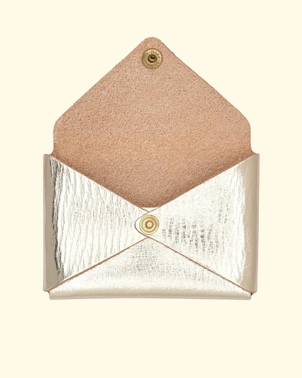 Sovana Card Case | Metallic Platinum