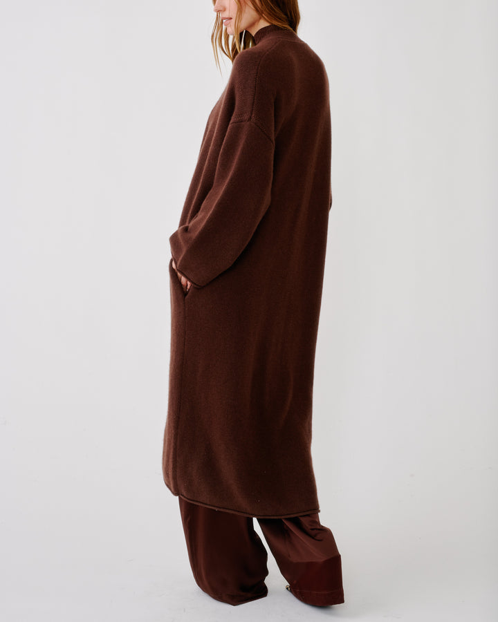 Toma Slouchy Duster W/ Braid Detail | Cinnabar
