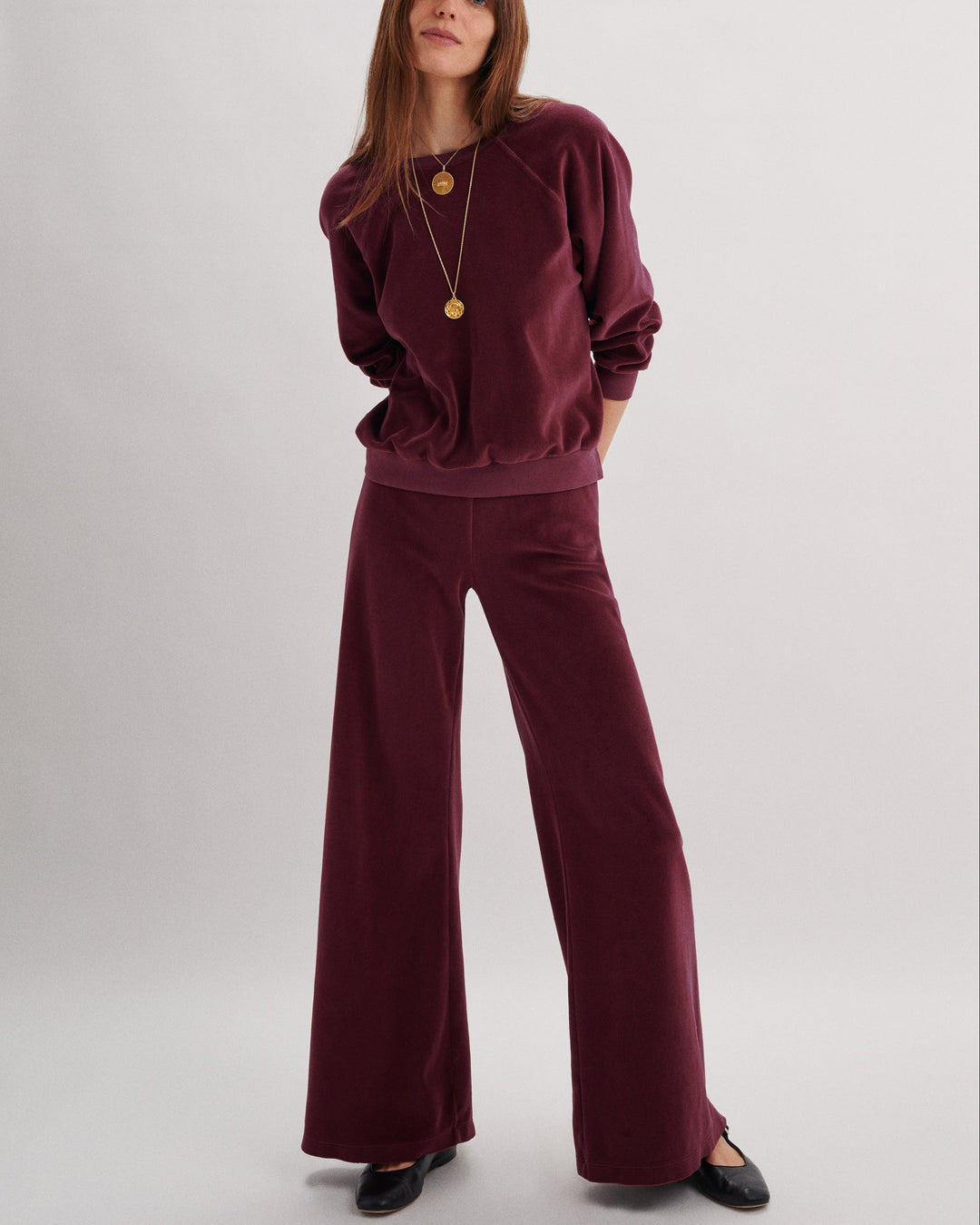 Samos Sweatshirt | Ruby