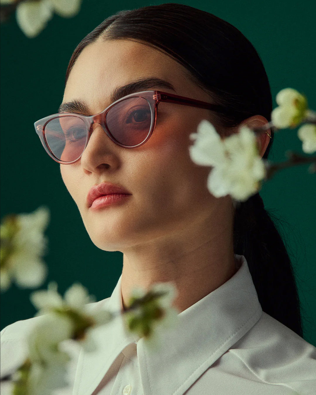 Garrett Leight x Clare Vivier 47 | Bio Rose