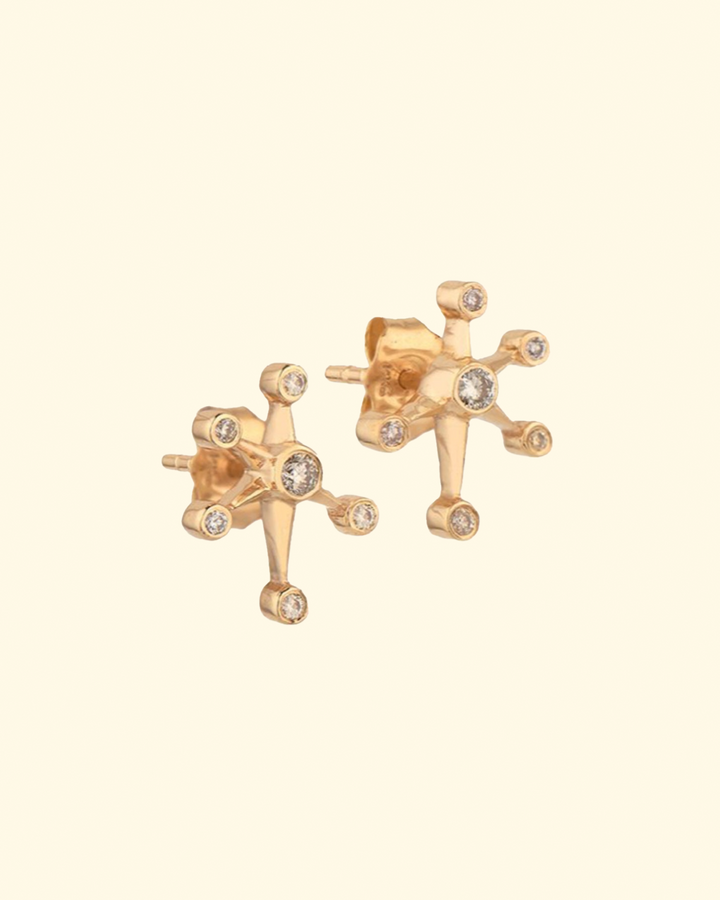 Diamond Star Constellation Earring