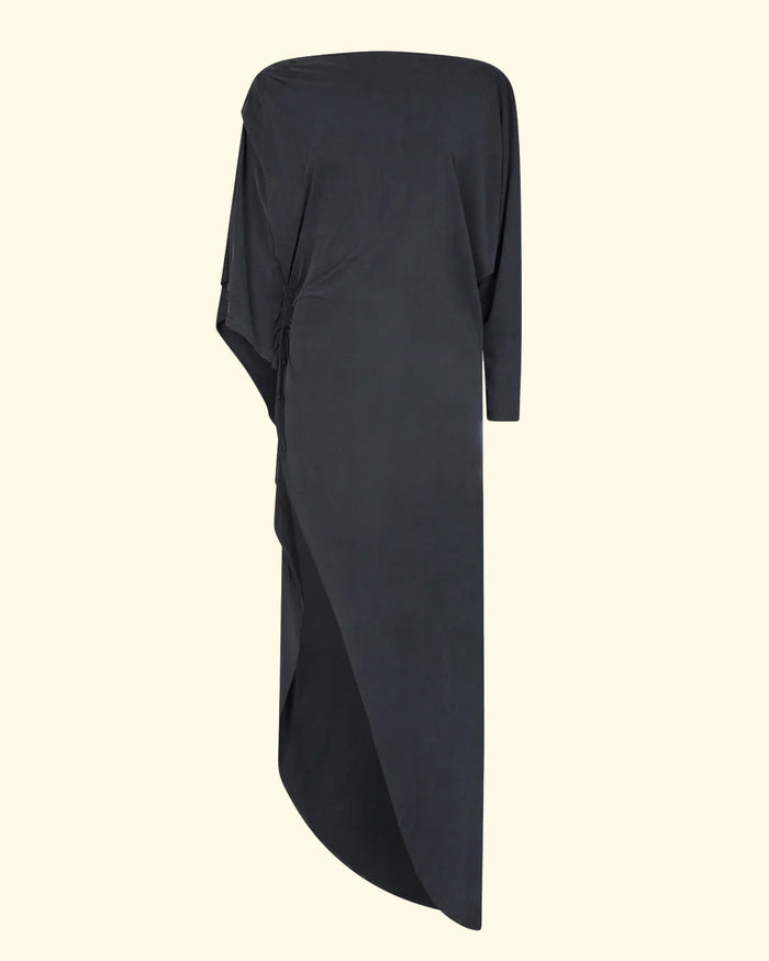 The Nomi One Shoulder Dress | Black