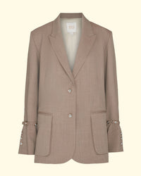 Boyfriend Blazer | Sandstone