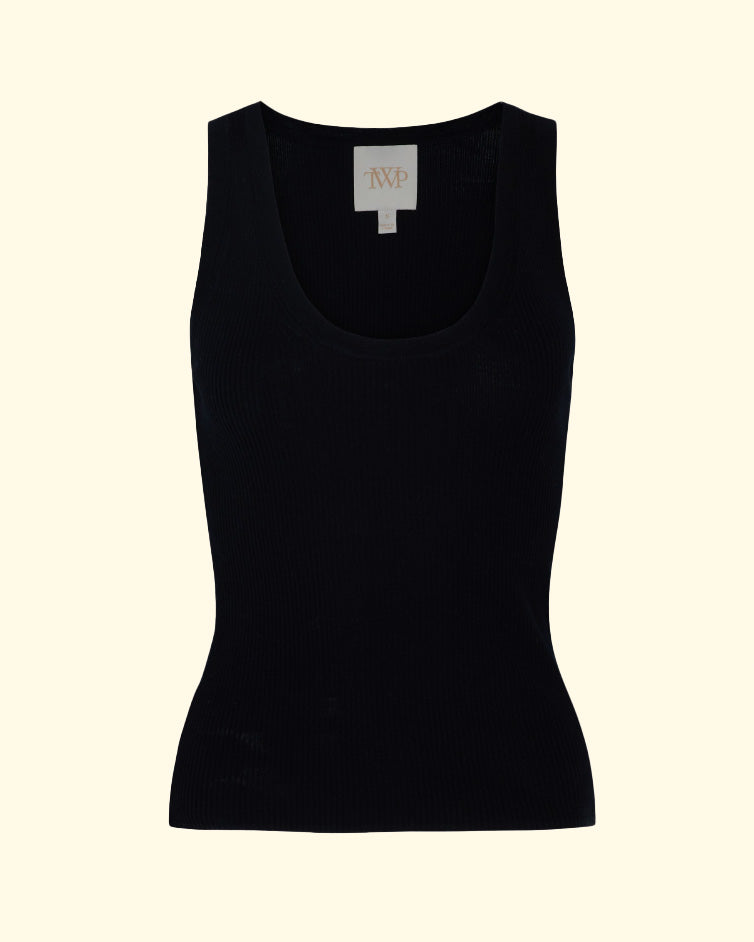 Knit Tank | Black