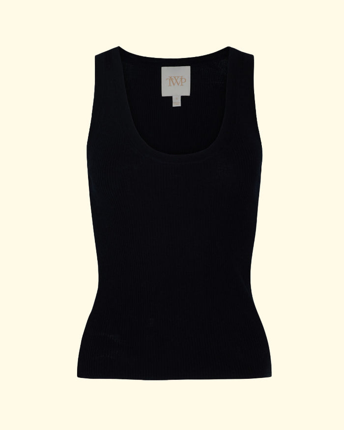 Knit Tank | Black