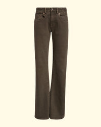 Boy Flare | Chocolate Brown Stretch