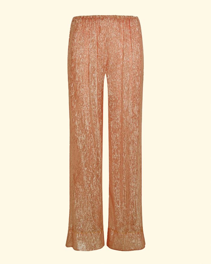 Chic Pajama Pants | Bronze