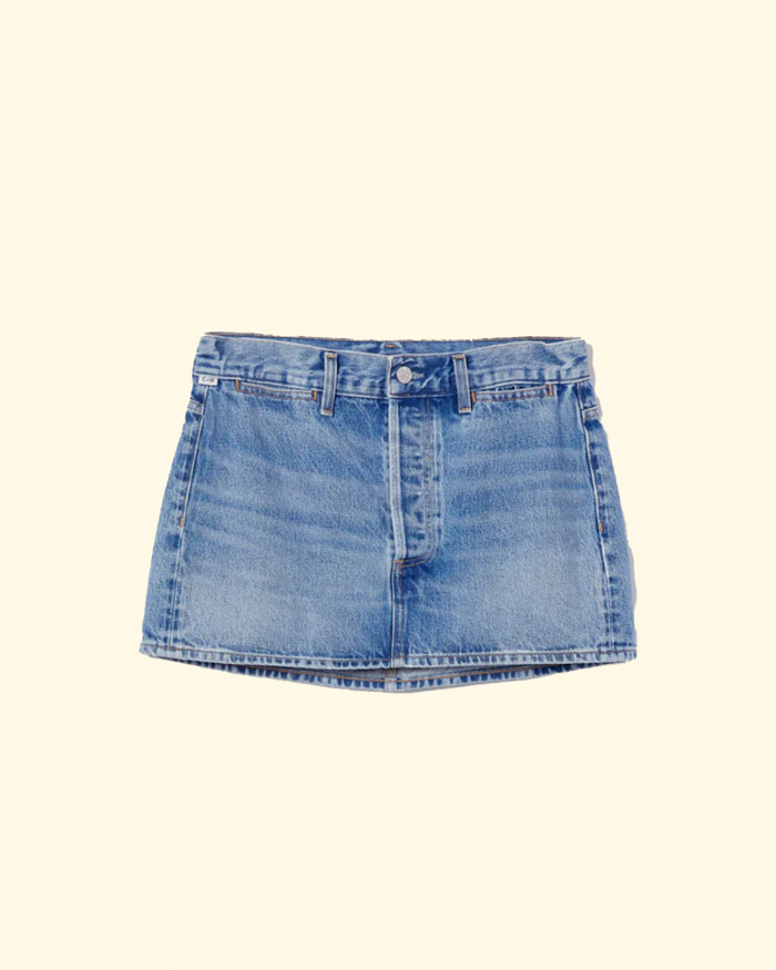Rosie Mini Skirt | Blue Glaze